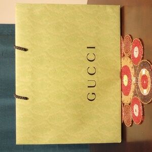 Gucci Shopping/Gift Bag Green